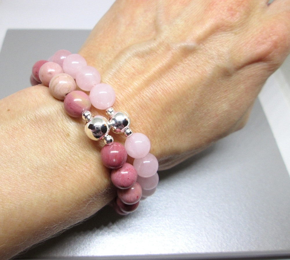 Love Relationship Bracelet Stone Reiki Healing Crystal  Plus Value